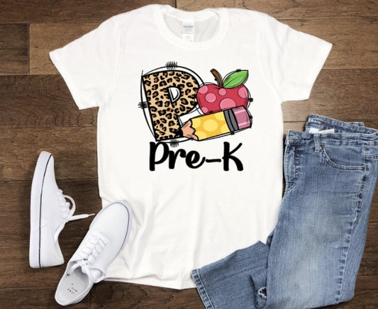 Pre- K Pencil T-Shirt